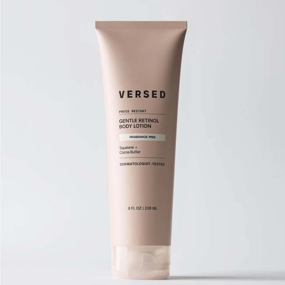 New versed gentle retinol body lotion